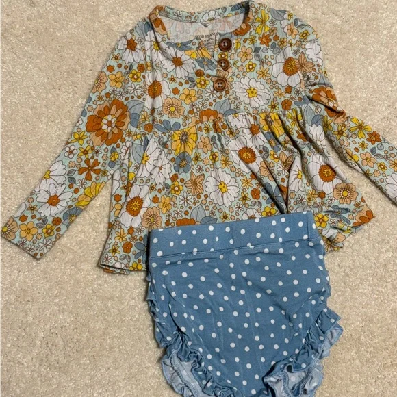 COPY - Posh peanut Ruth bummie set 6-12 months - Picture 1 of 5